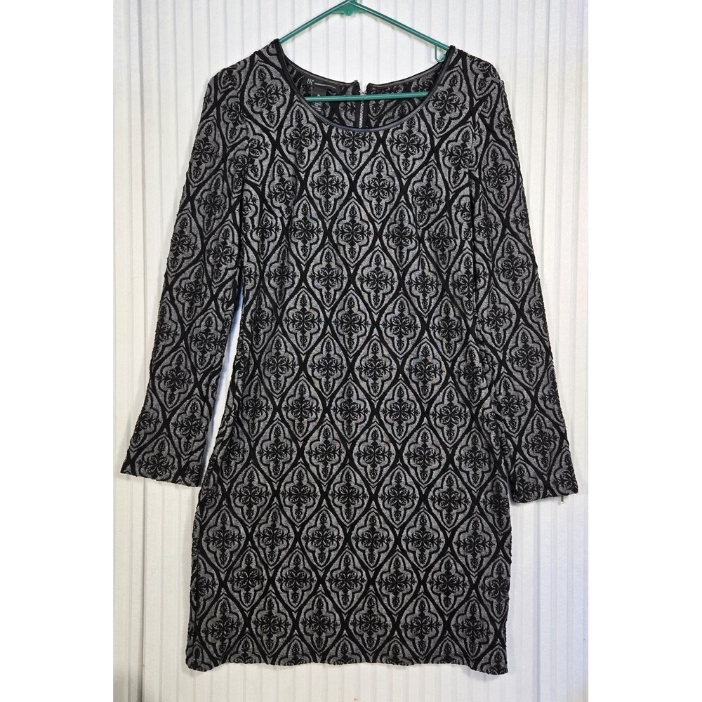 INC International Concepts Womens‎ Dress Sz M Black Lace - Picture 2 of 8